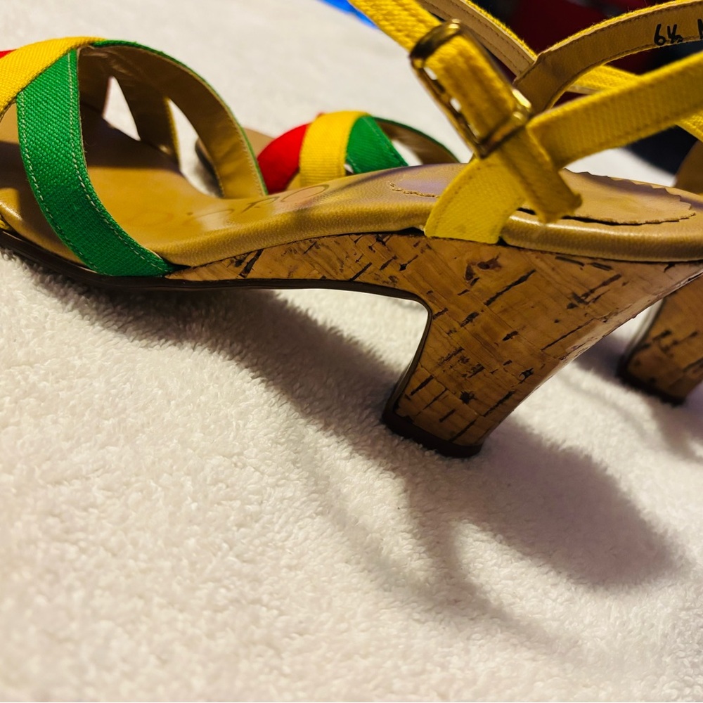 Cute and Stylish Heels By D’ORO - size 6 1/2 N - Heel Height 3 inches - box 1 - Picture 4 of 6